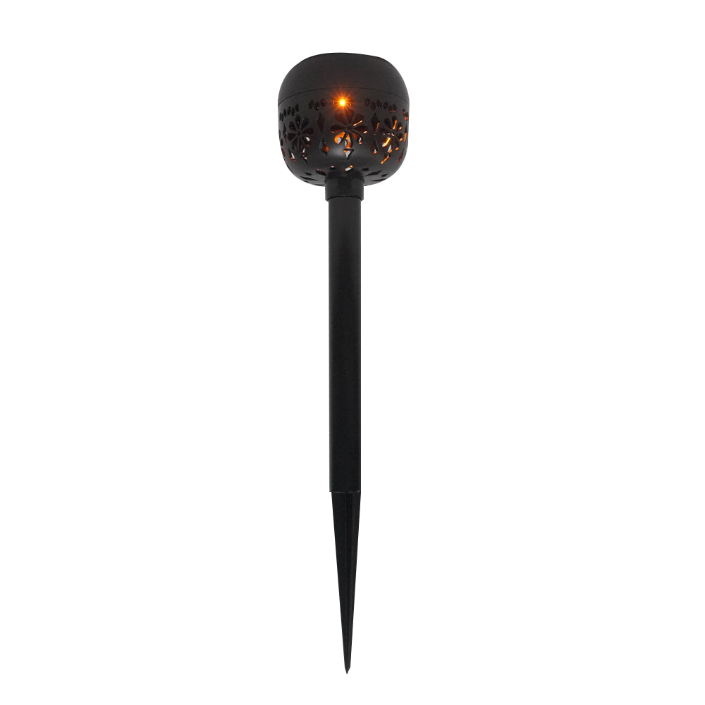 LUMIRO 6 Pack Weatherproof Solar Garden Lights -Warm Light_2