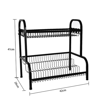 STORFEX 2 Tier Spice Racks Countertop Organizer_1