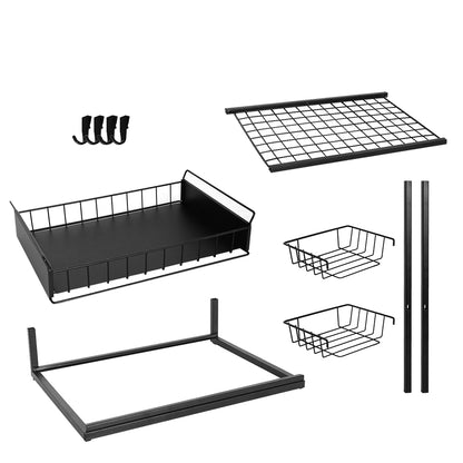 STORFEX 2-Tier Pull Out Cabinet Organizer Under Sink Rack_6