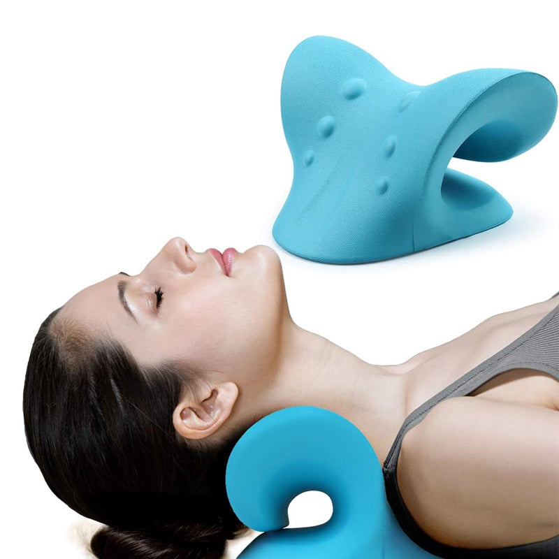 Neck and Shoulder Memory Foam Pillow Pain Relief Spine Aligning Tool_4