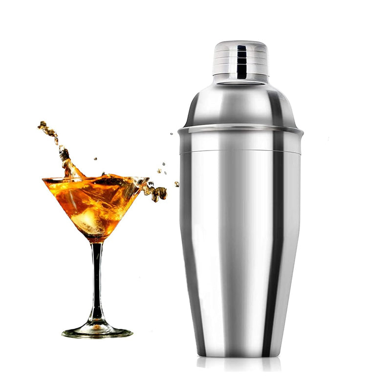 5 Pcs Stainless Steel Cocktail Maker Set  Premium Bartending Tool Kit_12