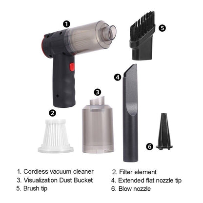 16000PA Wireless Wet & Dry Handheld Car Vacuum Cleaner_13