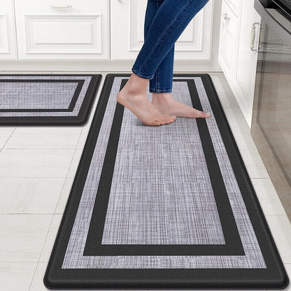 COMFEYA 2 Pack Non-Skid Waterproof Kitchen Mat_0