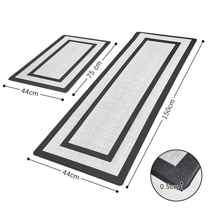 COMFEYA 2 Pack Non-Skid Waterproof Kitchen Mat_4