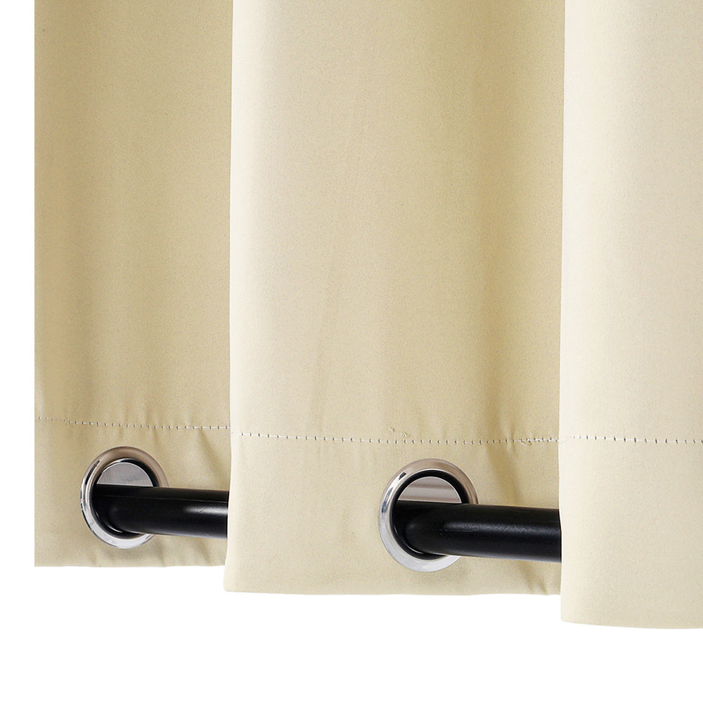 COMFEYA 2-Panel Weighted Blackout Curtains - Outdoor Patio Privacy and Wind Protection_6