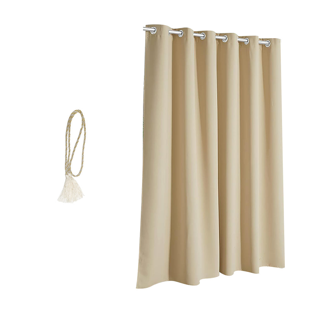 COMFEYA Patio Curtains Outdoor - Waterproof Heat UV Shade Privacy Blackout Curtains_5