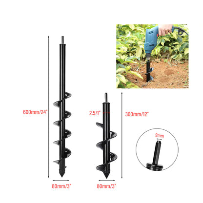 Planter Garden Auger Spiral Drill Planting Hole Soil Digger_5