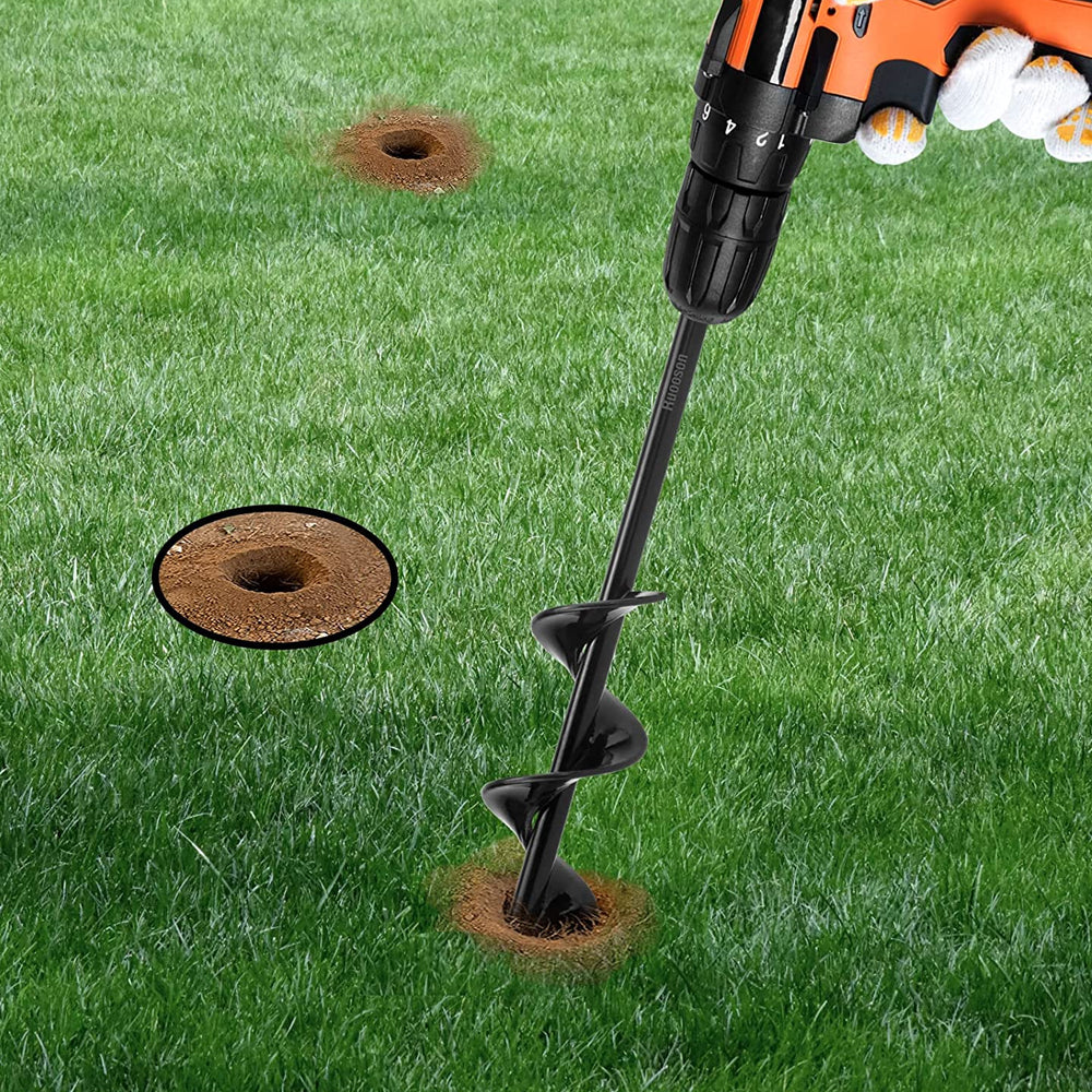 Planter Garden Auger Spiral Drill Planting Hole Soil Digger_3