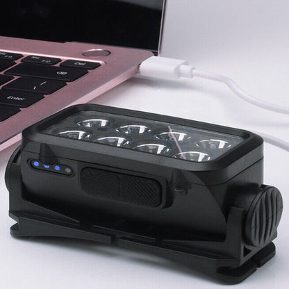 LED Motion Sensor Head Torch Waterproof Headlamp USB Rechargeable_11