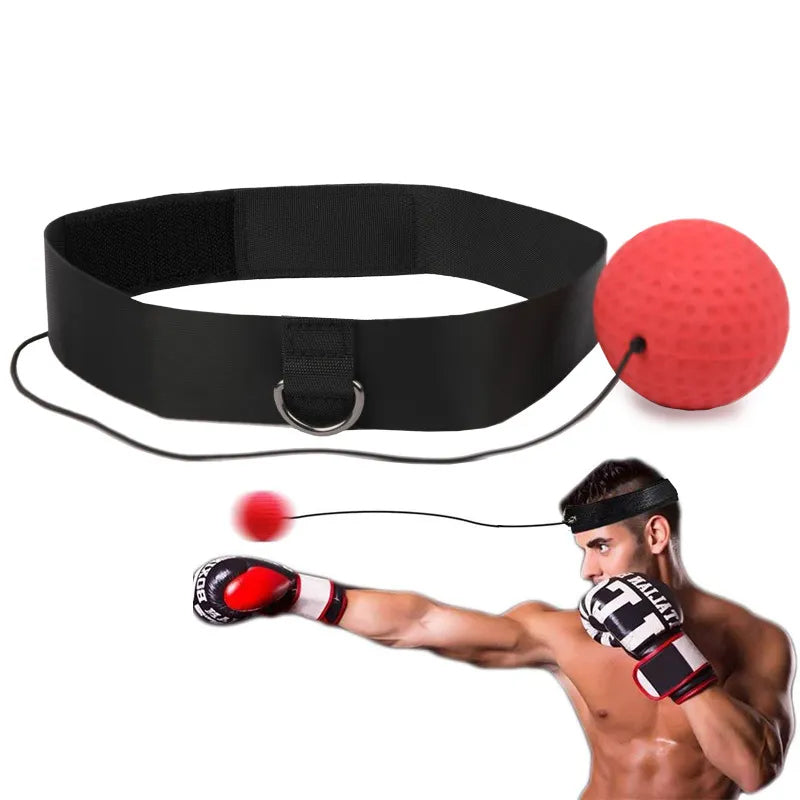 Boxing Reflex Ball Portable Training and Fitness Exercise Equipment_0