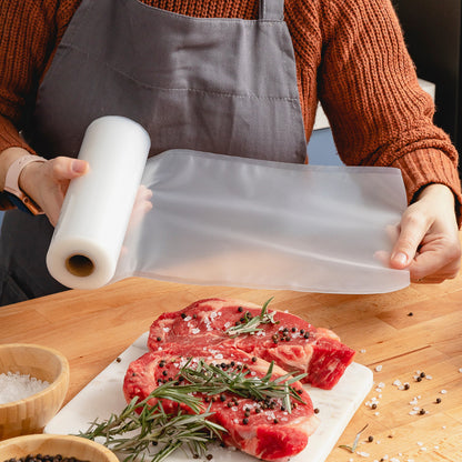 Transparent Vacuum Sealer Keeper Bags Food Saver Storage Rolls_0