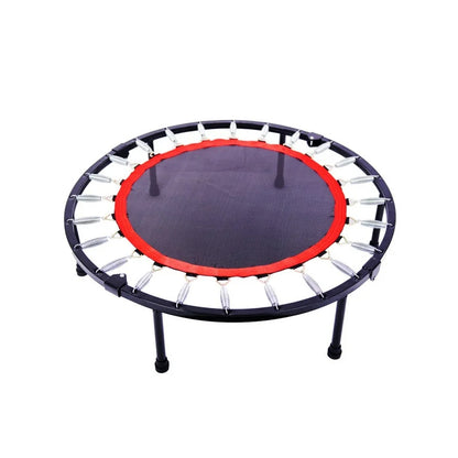 40 Degree Foldable Mini Trampoline Safe for Gym and Cardio Fitness Exercise-Black_6