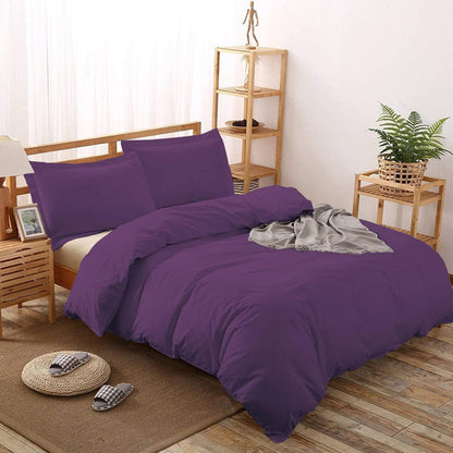 2000TC Washed Cotton Quilt Doona Duvet Cover and Pillowcase Set_8