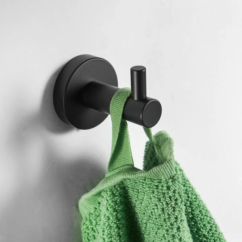 Wall Mounted Stainless Steel Towel Toilet Paper Hook Robe Holder Bathroom Rack_5