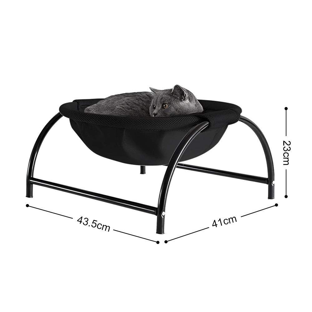 PETSWOL Elevated Cat Bed Dog Bed Pet Hammock Bed_2