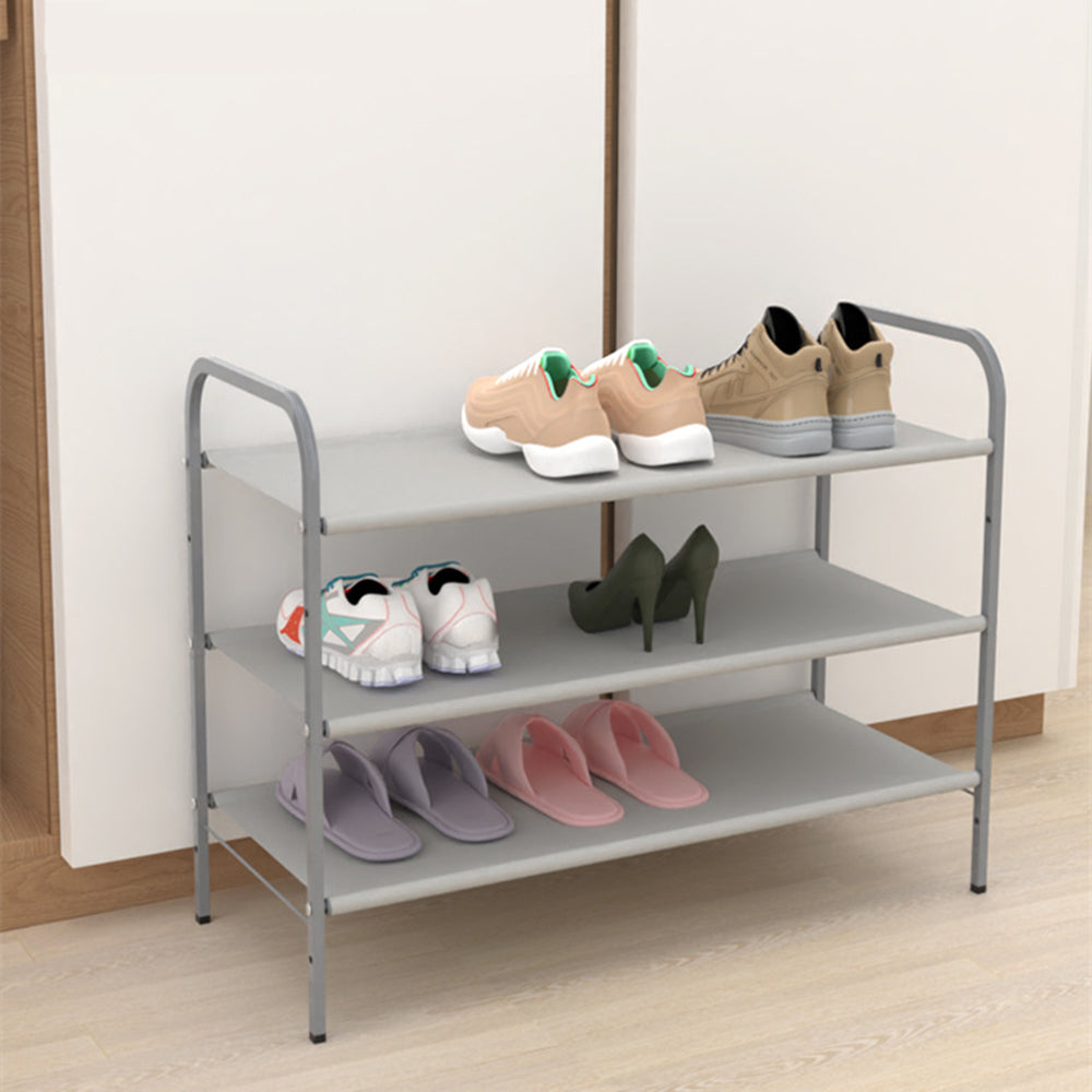 STORFEX 3-Tier Stackable Shoe Rack - Versatile Shoe Storage Organizer_1