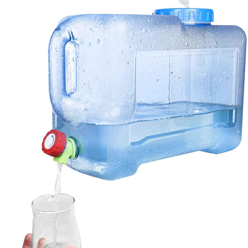 Portable Outdoor Water Storage Container Emergency Drinking Water Jug with Faucet_0