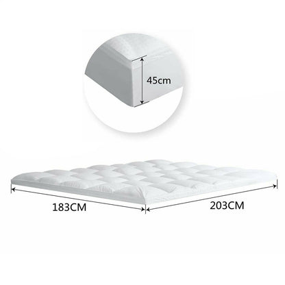 High Quality Thick Mattress Topper Pad_11