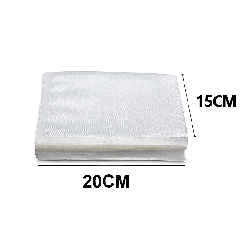 100pcs Clear Food Grade Pre-Cut Food Saver Vacuum Sealer Bags_13