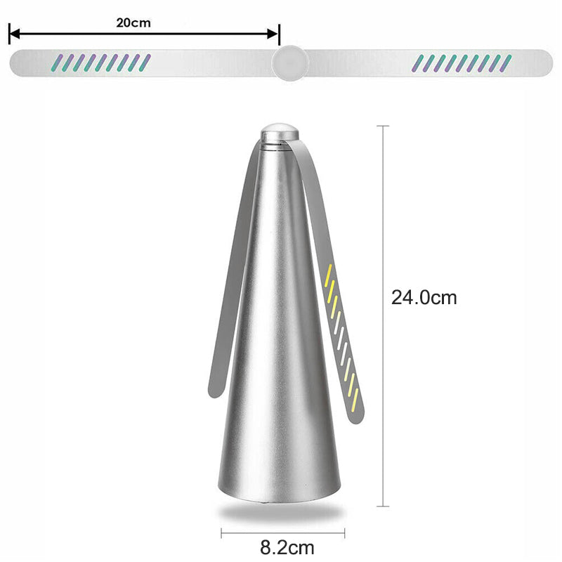 Automatic Fly Trap Repellent Fan - Battery Operated_10