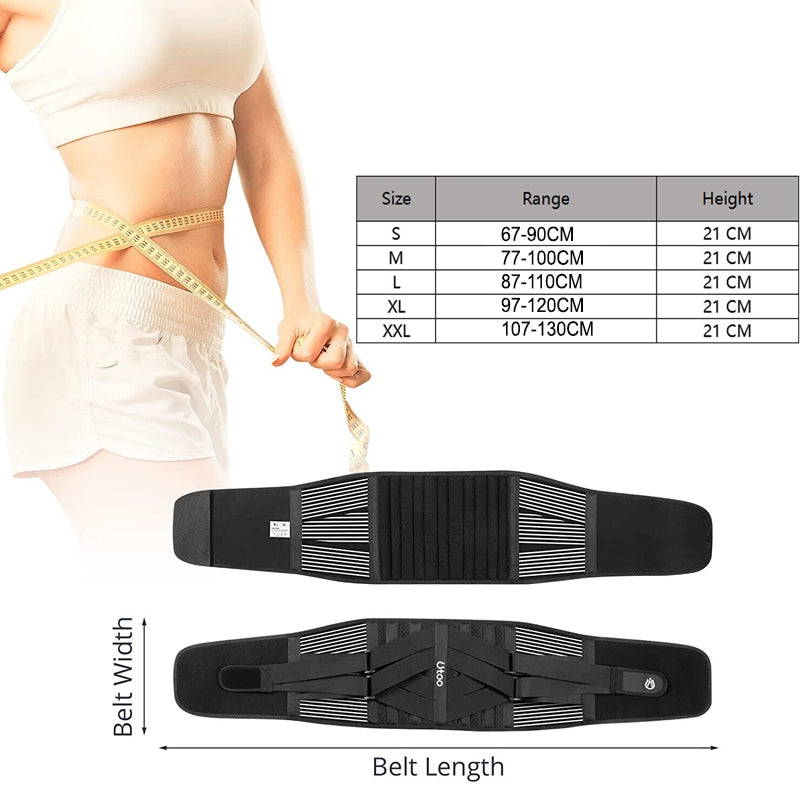 Breathable and Stretchable Pain Relief Lower Back Posture Support Braces_11