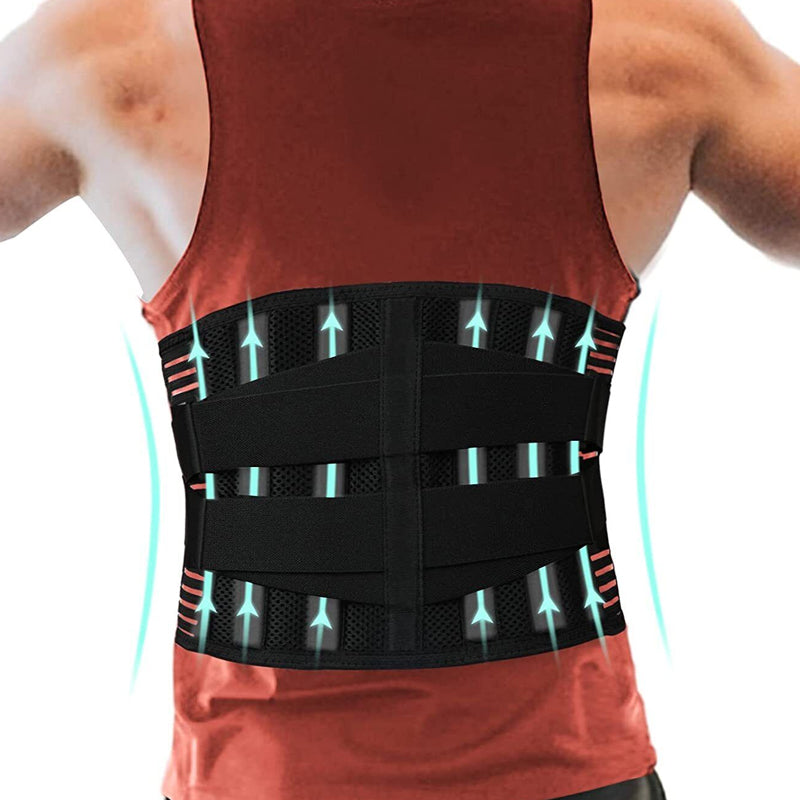 Breathable and Stretchable Pain Relief Lower Back Posture Support Braces_7