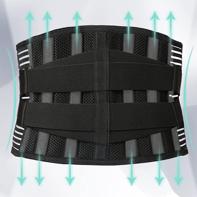 Breathable and Stretchable Pain Relief Lower Back Posture Support Braces_8