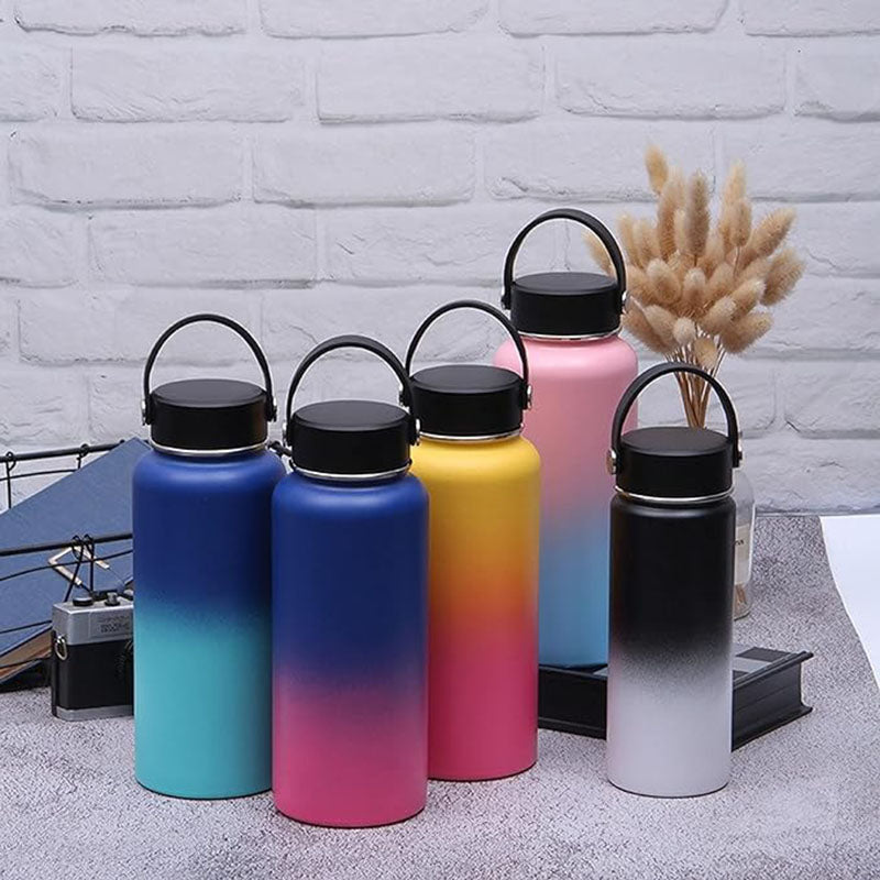 32/40oz Stainless Steel Vacuum Insulated Gradient Thermos Water Bottle_8