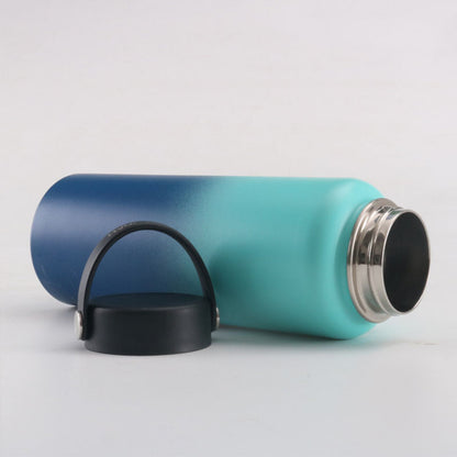 32/40oz Stainless Steel Vacuum Insulated Gradient Thermos Water Bottle_0