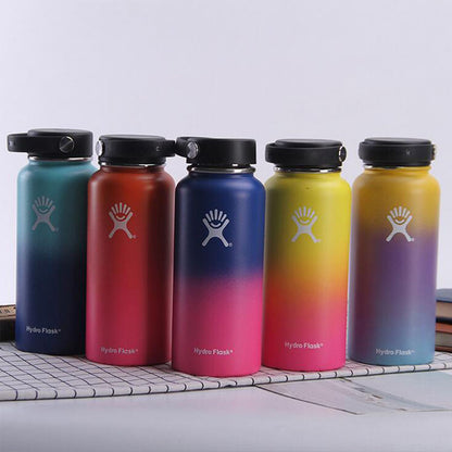 32/40oz Stainless Steel Vacuum Insulated Gradient Thermos Water Bottle_10