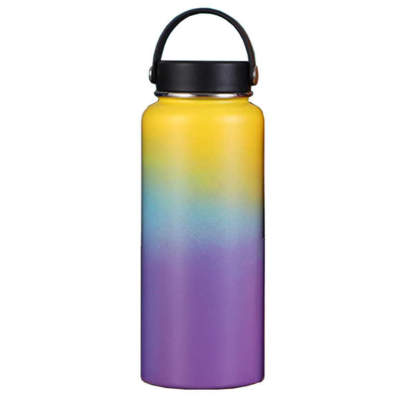 32/40oz Stainless Steel Vacuum Insulated Gradient Thermos Water Bottle_4