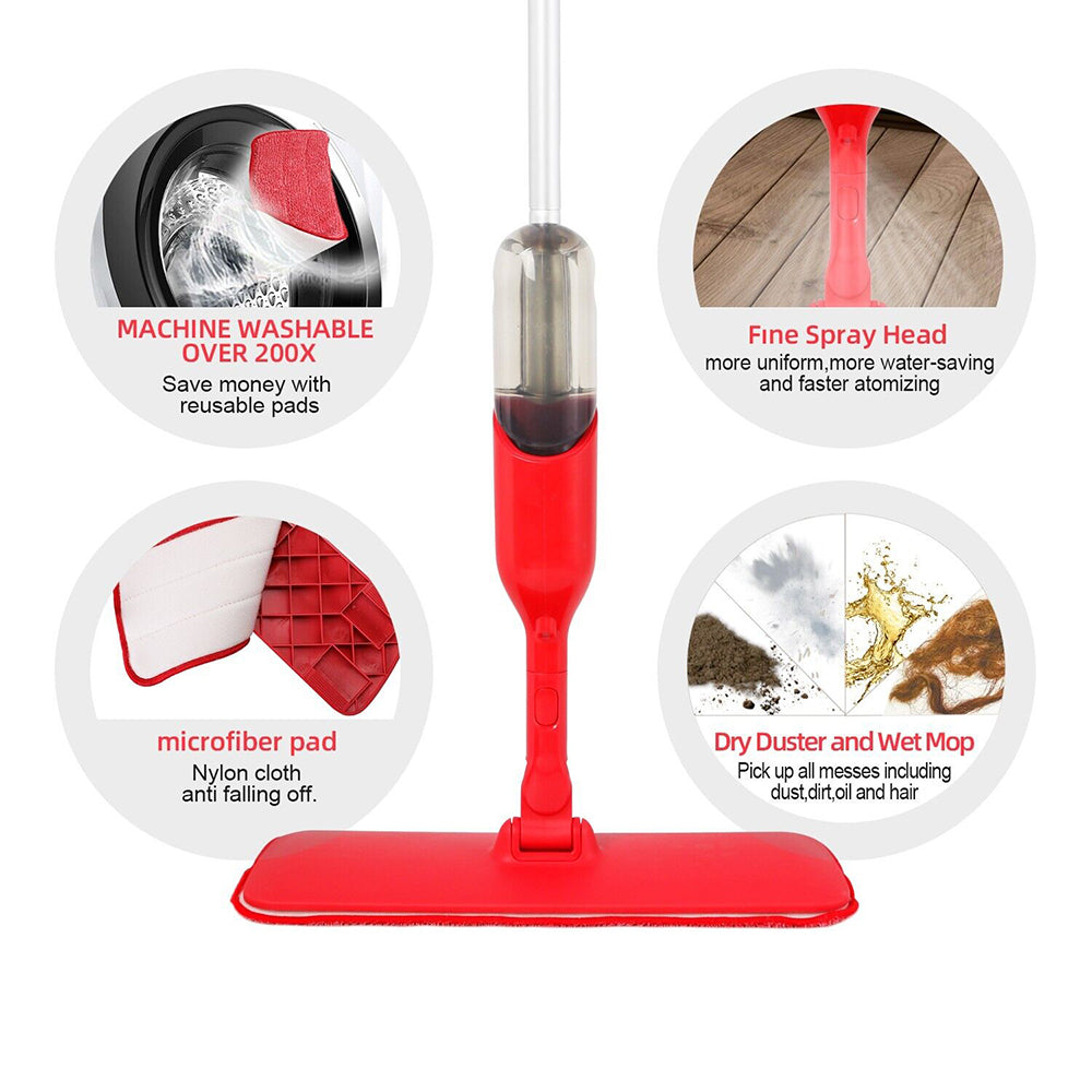 Microfiber Spray Mop for Wood Floor Cleaning_4