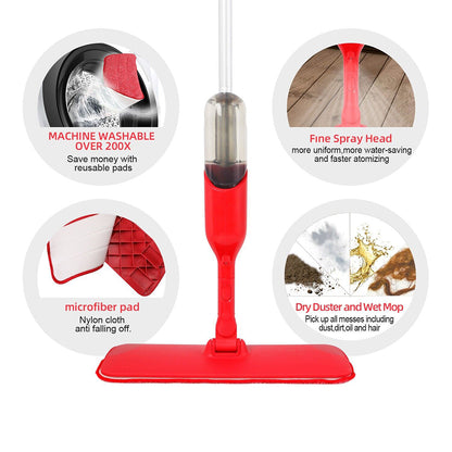 Microfiber Spray Mop for Wood Floor Cleaning_4