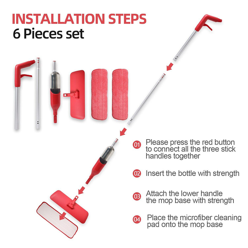 Microfiber Spray Mop for Wood Floor Cleaning_7