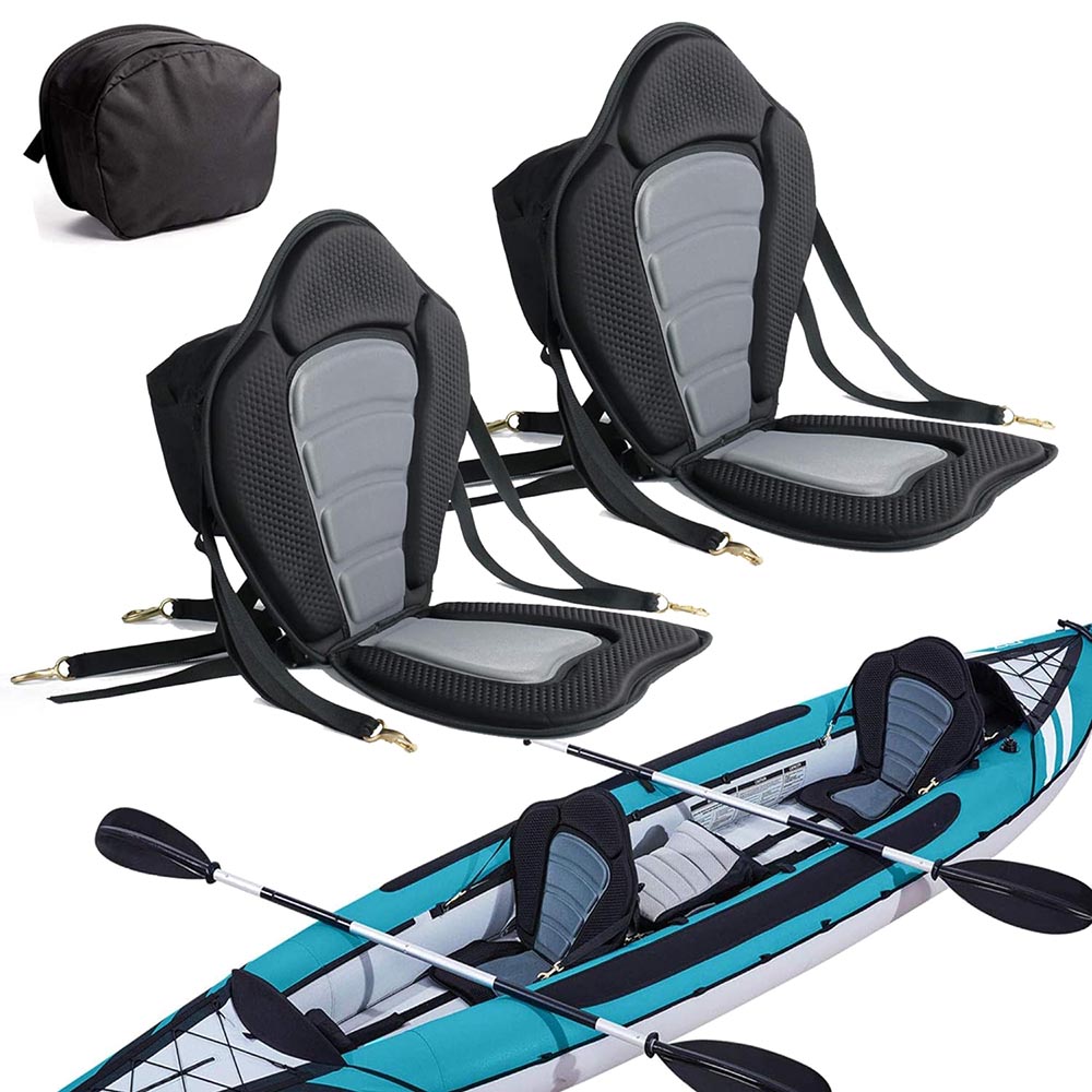 Kayak Back Support Seat Padded with Detachable Storage Bag_8