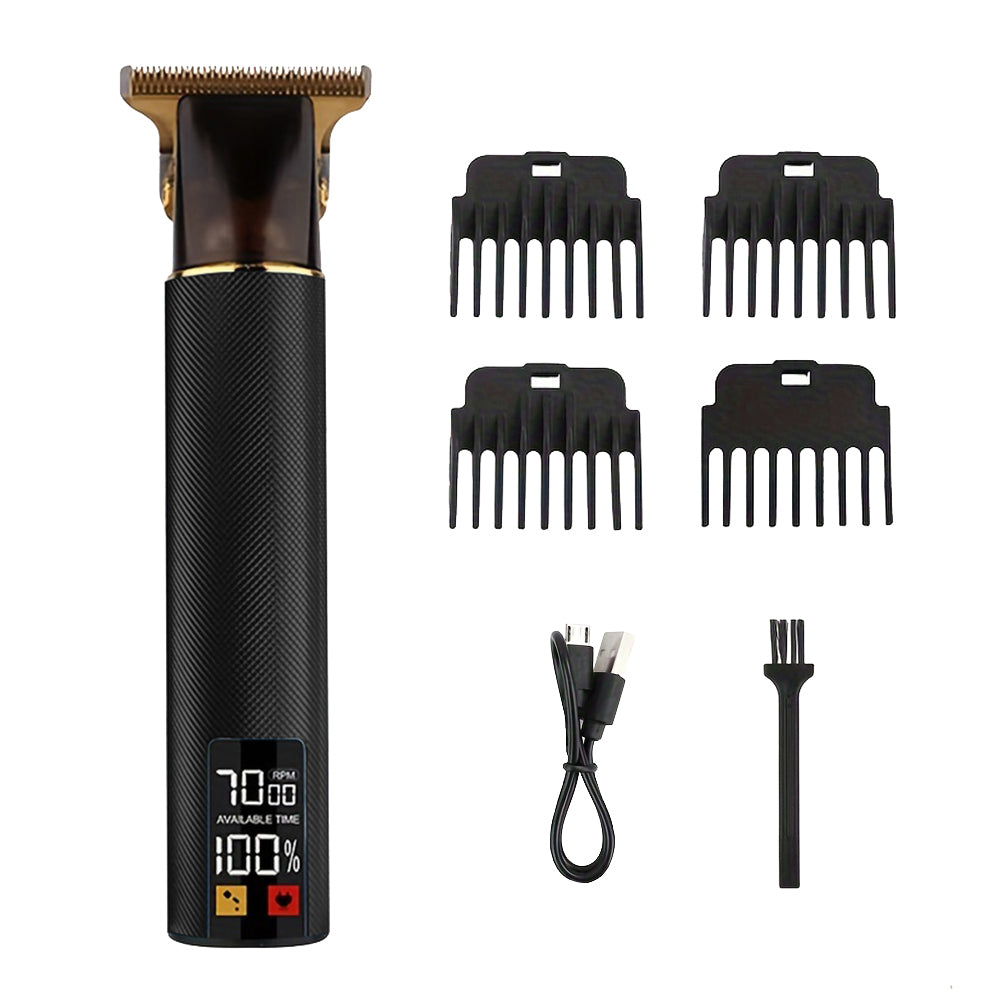 T9 Wireless Hair Trimmer with Digital Display for Professional Haircuts_4