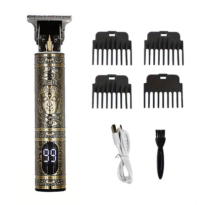 T9 Wireless Hair Trimmer with Digital Display for Professional Haircuts_9