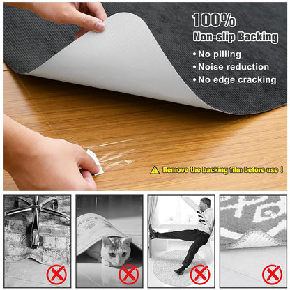 COMFEYA Desk Chair Mat for Hardwood Floor & Tile | Non-Slip and Durable_5