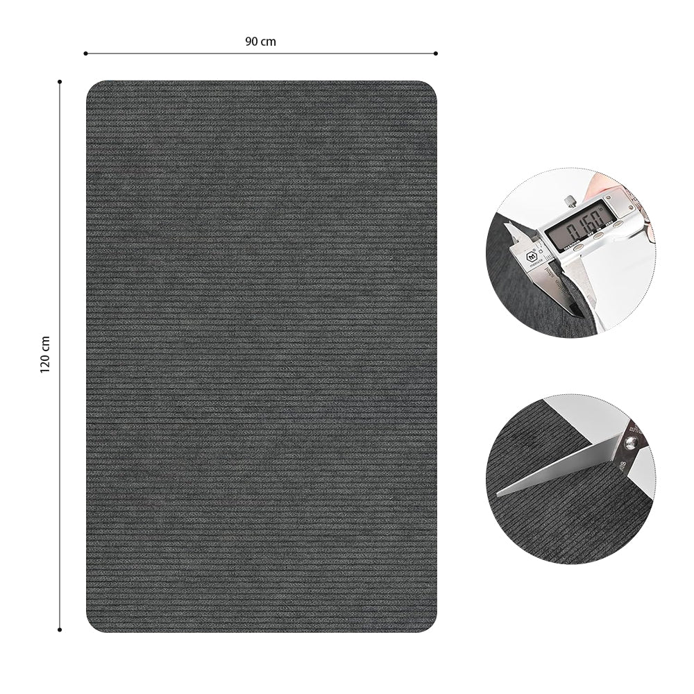 COMFEYA Desk Chair Mat for Hardwood Floor & Tile | Non-Slip and Durable_8