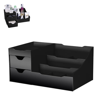 STORFEX Uncluttered Designs Large Black Vanity Organizer_0