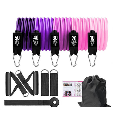 5-Piece Fitness Resistance Band Set_8