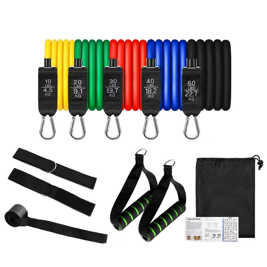 5-Piece Fitness Resistance Band Set_11