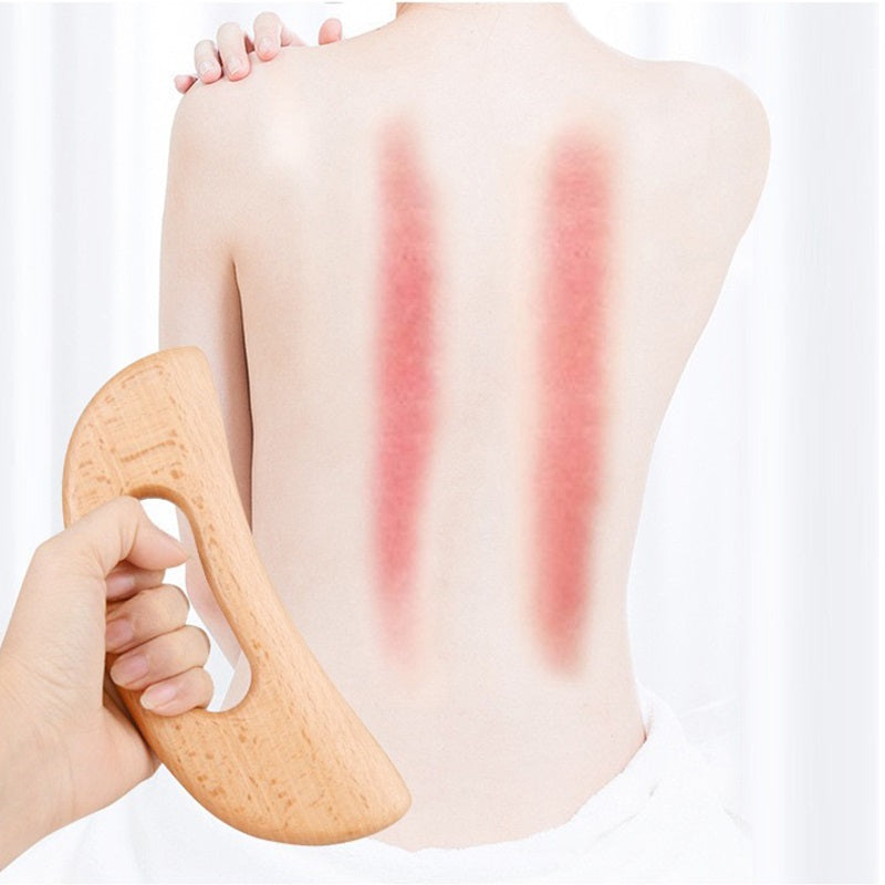 Wooden Gua Sha Tool Scraping Board Massager_0