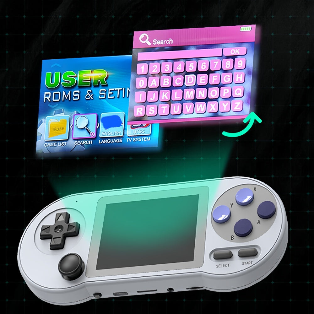 6000 Retro Games Handheld Console_9