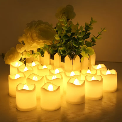 Flameless Battery-Powered LED Tea Light Candles_8