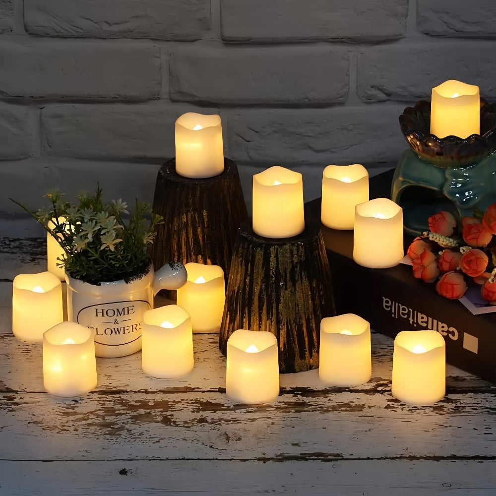 Flameless Battery-Powered LED Tea Light Candles_11