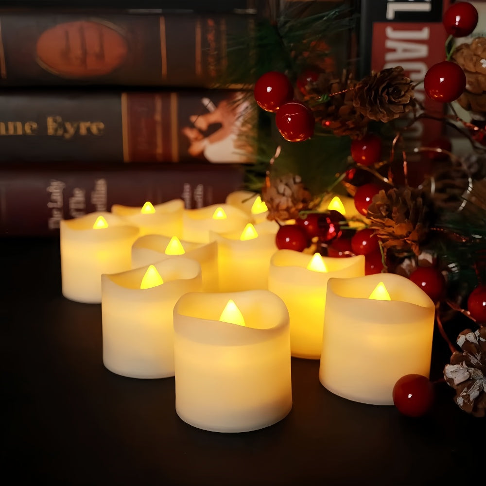 Flameless Battery-Powered LED Tea Light Candles_13