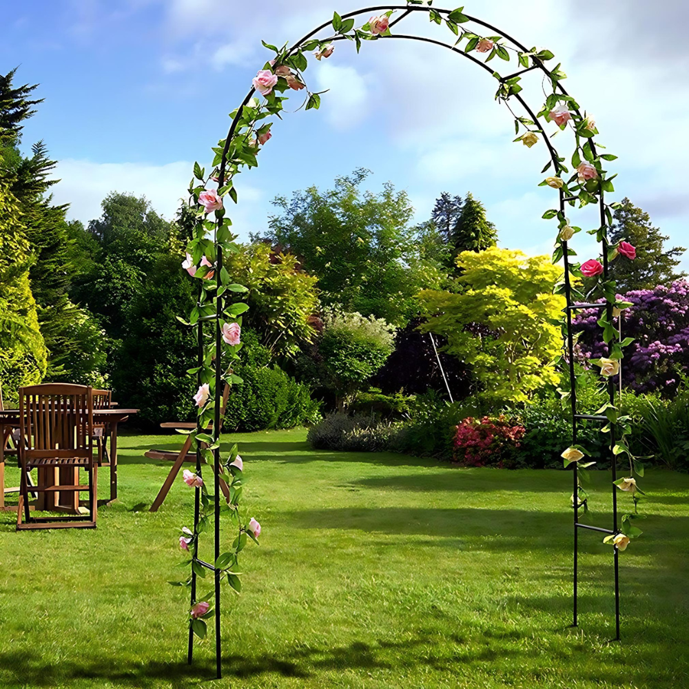 Wedding Garden Arch Arbor Trellis Archway for Climbing Plants Rack_0