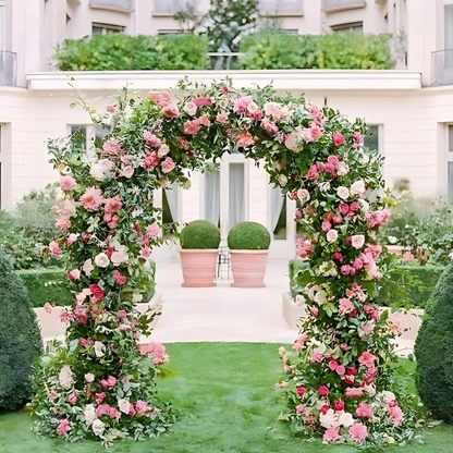 Wedding Garden Arch Arbor Trellis Archway for Climbing Plants Rack_7