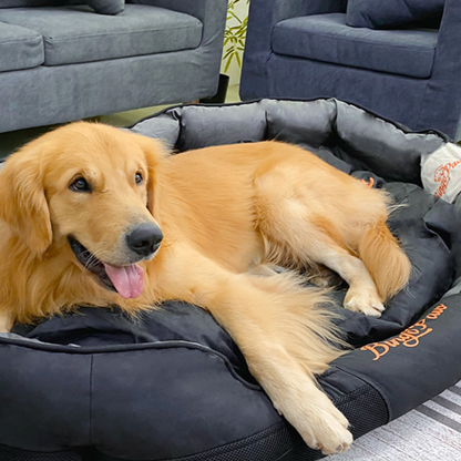 Waterproof Jumbo Orthopedic Sofa Dog Bed Pet Mat Kennel_1